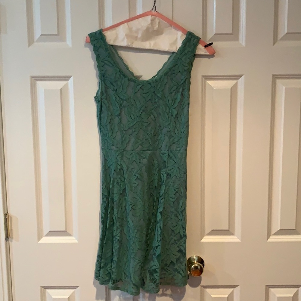 Sage/Green lace dress size Medium